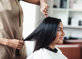 Woman-Haircut